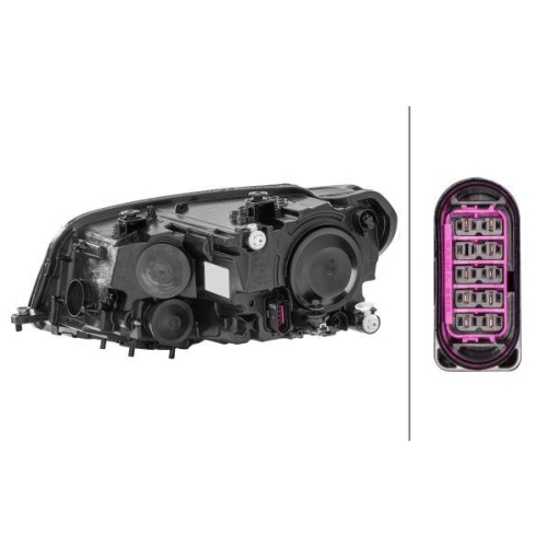 HELLA Hauptscheinwerfer 1EA 012 286-061 f&uuml;r VW, rechts