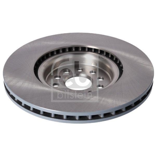 FEBI BILSTEIN 186357 2 St&uuml;ck Bremsscheiben f&uuml;r AUDI SKODA VW, Vorderachse