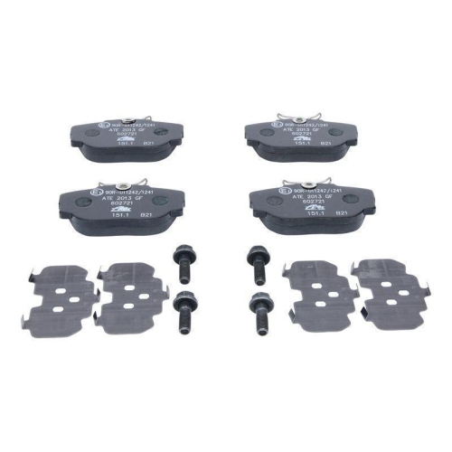Bremsbelagsatz, Scheibenbremse ATE 13.0460-2721.2 f&uuml;r LAND ROVER, Hinterachse