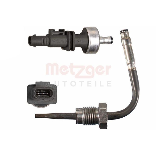 Sensor, Abgastemperatur METZGER 08941078 ORIGINAL ERSATZTEIL GREENPARTS f&uuml;r AUDI