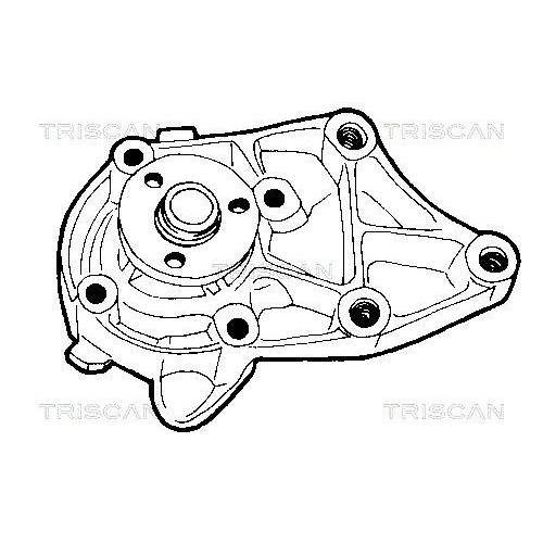 Wasserpumpe, Motork&uuml;hlung TRISCAN 8600 10864 f&uuml;r FIAT LANCIA