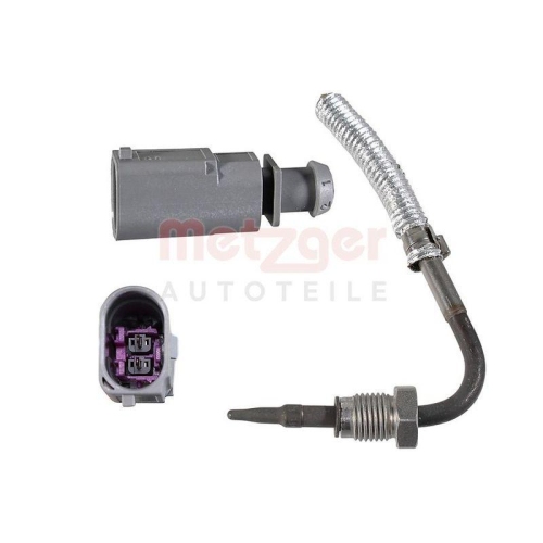 Sensor, Abgastemperatur METZGER 08941079 ORIGINAL ERSATZTEIL f&uuml;r VAG