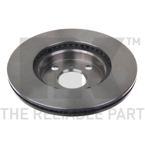 NK 204588 2 St&uuml;ck Bremsscheiben f&uuml;r TOYOTA, Vorderachse