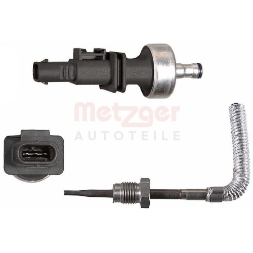 Sensor, Abgastemperatur METZGER 08941080 ORIGINAL ERSATZTEIL f&uuml;r VAG