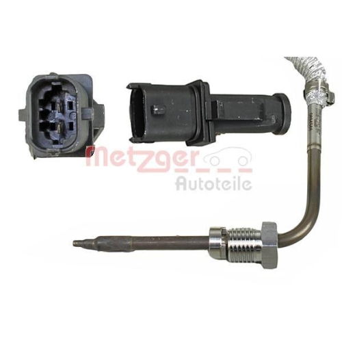 Sensor, Abgastemperatur METZGER 0894566 f&uuml;r FIAT LANCIA, vor Katalysator