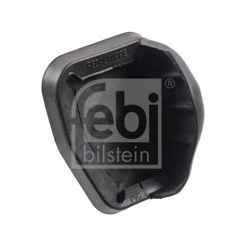 FEBI BILSTEIN Pedalbelag, Kupplungspedal 186509 febi Plus f&uuml;r AUDI SEAT SKODA VW