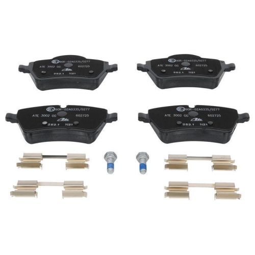 Bremsbelagsatz, Scheibenbremse ATE 13.0460-2725.2 f&uuml;r MINI, Vorderachse