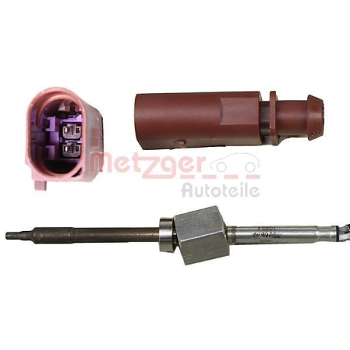 Sensor, Abgastemperatur METZGER 0894570 f&uuml;r VW, vor Ru&szlig;partikelfilter