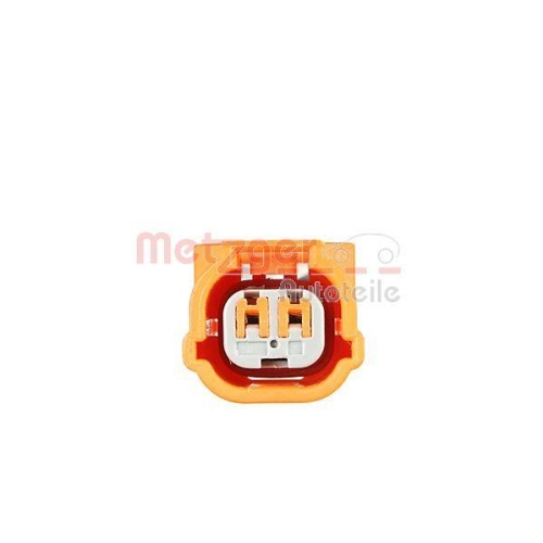 Sensor, Raddrehzahl METZGER 09001179 f&uuml;r HONDA, Vorderachse rechts