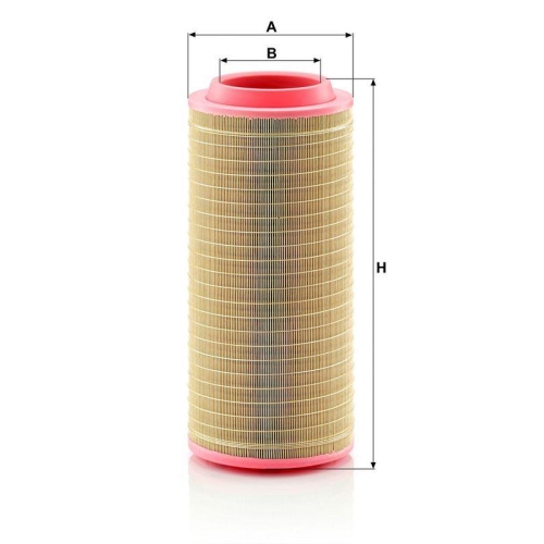 Luftfilter MANN-FILTER C 25 710/3 EUROPICLON f&uuml;r IVECO VOLVO BOMAG LIEBHERR JCB