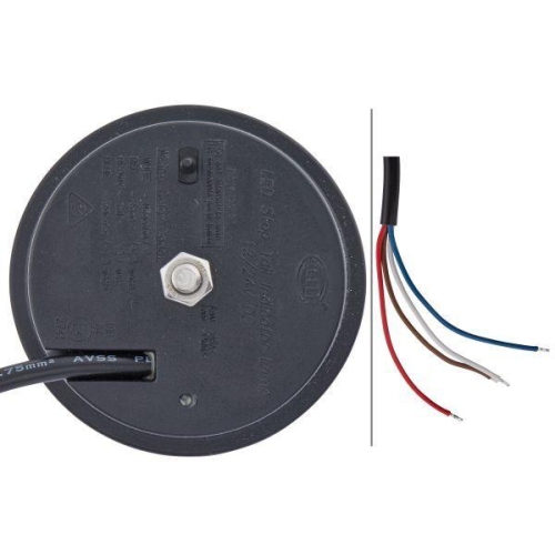 HELLA Heckleuchte 2SD 959 010-201 für NOOTEBOOM KUBOTA, links, rechts