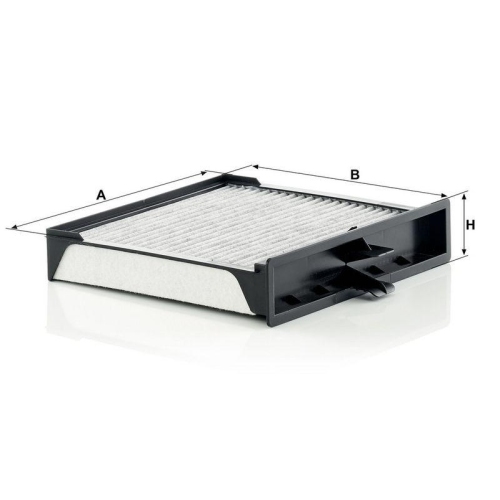 Filter, Innenraumluft MANN-FILTER CUK 2430 f&uuml;r RENAULT
