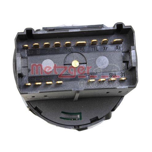 Schalter, Hauptlicht METZGER 0916734 f&uuml;r AUDI SEAT