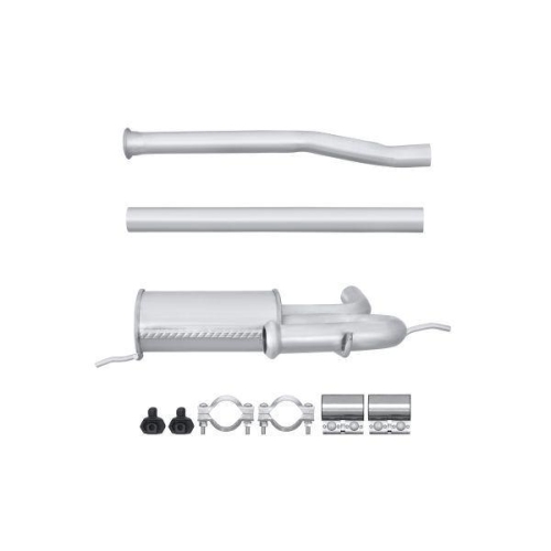 HELLA Mittelschalldämpfer 8LC 366 025-501 Easy2Fit –