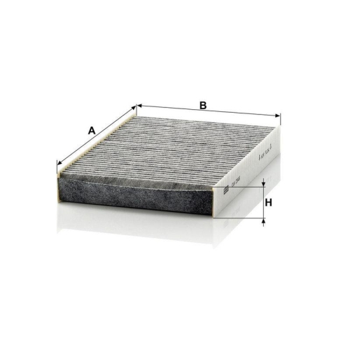 Filter, Innenraumluft MANN-FILTER CUK 2945 f&uuml;r NISSAN RENAULT
