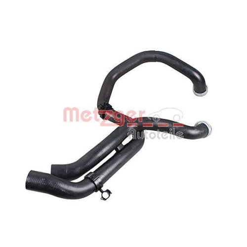 Kühlerschlauch METZGER 2421288 für AUDI SEAT SKODA VW, links oben, links unten
