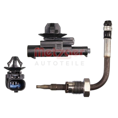 Sensor, Abgastemperatur METZGER 08941086 ORIGINAL ERSATZTEIL GREENPARTS f&uuml;r KIA