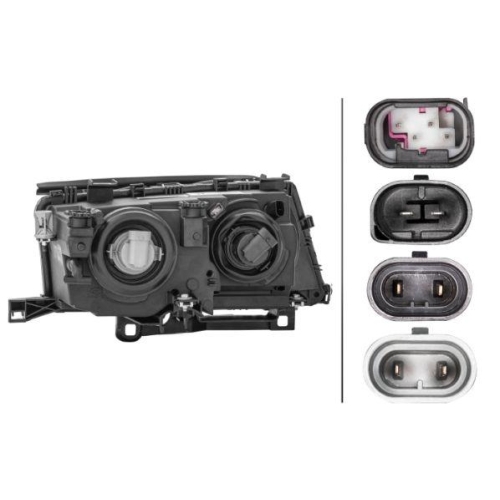 HELLA Hauptscheinwerfer 1AG 009 059-011 f&uuml;r BMW, links