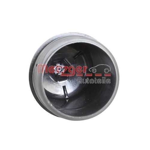 Deckel, &Ouml;lfiltergeh&auml;use METZGER 2370034 GREENPARTS f&uuml;r AUDI SEAT SKODA VW
