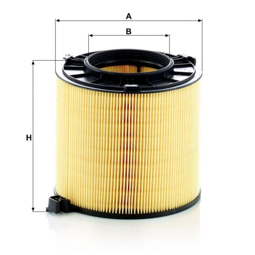 Luftfilter MANN-FILTER C 17 013 f&uuml;r VAG