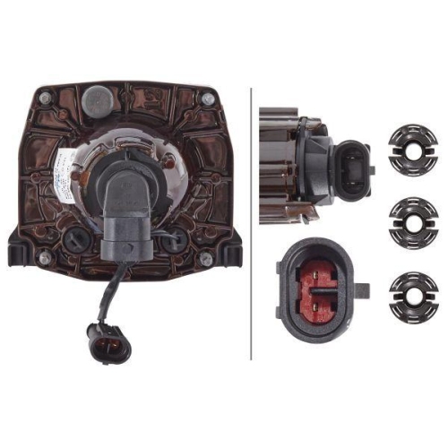 HELLA Hauptscheinwerfer 1AL 009 998-041 für KÄSSBOHRER MERCEDES-BENZ SCANIA FAUN