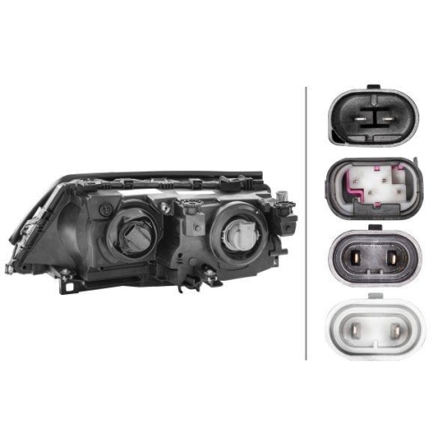 HELLA Hauptscheinwerfer 1AG 009 059-021 f&uuml;r BMW, rechts