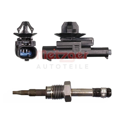 Sensor, Abgastemperatur METZGER 08941088 ORIGINAL ERSATZTEIL GREENPARTS f&uuml;r KIA