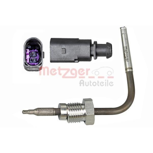 Sensor, Abgastemperatur METZGER 0894578 f&uuml;r AUDI VW, links, rechts