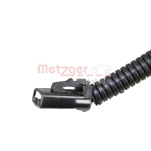 Sensor, Raddrehzahl METZGER 09001186 f&uuml;r HYUNDAI KIA, Vorderachse links