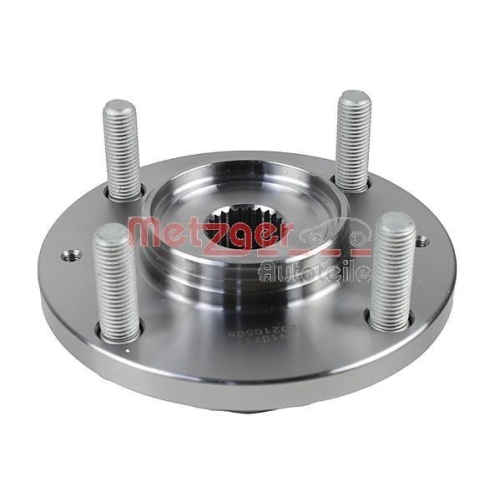 Radnabe METZGER N 1071 f&uuml;r HYUNDAI KIA, Vorderachse links, Vorderachse rechts