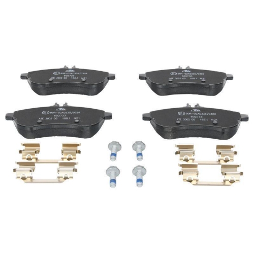 Bremsbelagsatz, Scheibenbremse ATE 13.0460-2733.2 f&uuml;r MERCEDES-BENZ, Vorderachse