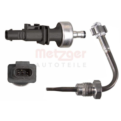 Sensor, Abgastemperatur METZGER 08941091 ORIGINAL ERSATZTEIL f&uuml;r AUDI