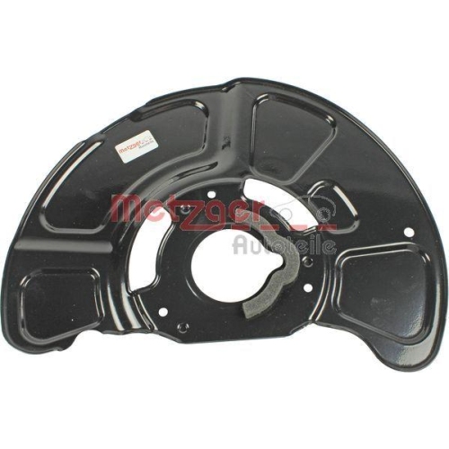 Spritzblech, Bremsscheibe METZGER AUTOTEILE 6115018 GREENPARTS f&uuml;r MERCEDES-BENZ