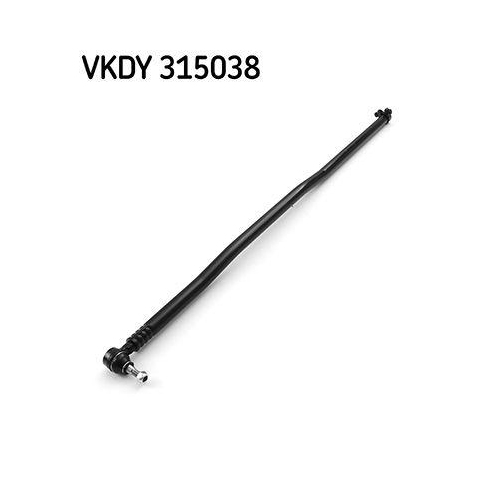 Spurstangenkopf SKF VKDY 315038 f&uuml;r LAND ROVER, Vorderachse, innen, mitte