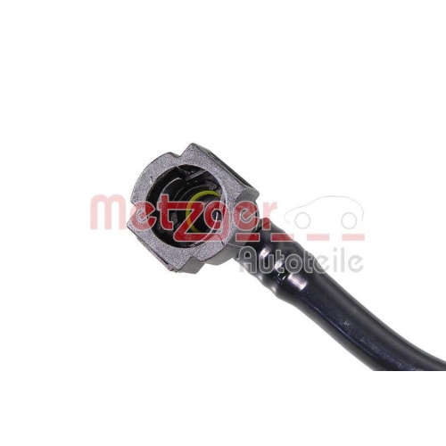 Kraftstoffleitung METZGER 2150213 für OPEL SAAB VAUXHALL GENERAL MOTORS, hinten