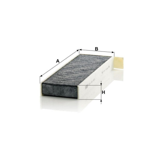 Filter, Innenraumluft MANN-FILTER CUK 29 003-2 f&uuml;r CITRO&Euml;N FIAT OPEL PEUGEOT