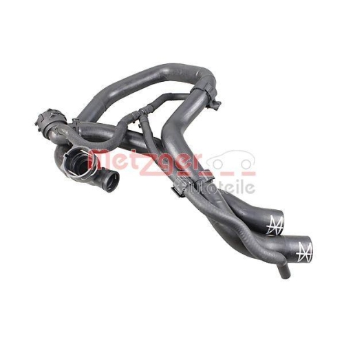 K&uuml;hlerschlauch METZGER 2421294 f&uuml;r AUDI SEAT SKODA VW, links oben, links unten