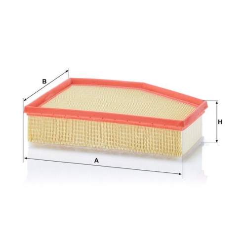 Luftfilter MANN-FILTER C 28 037 f&uuml;r BMW