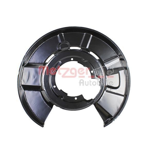 Spritzblech, Bremsscheibe METZGER AUTOTEILE 6115425 f&uuml;r BMW, Hinterachse links