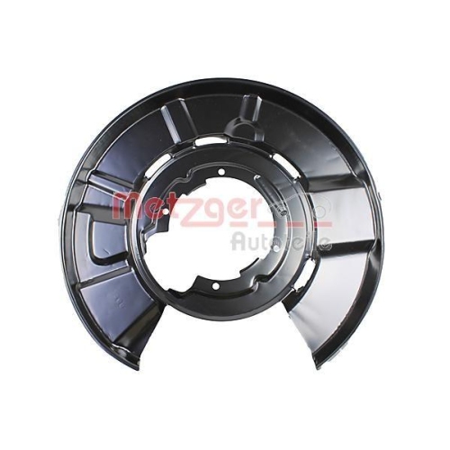 Spritzblech, Bremsscheibe METZGER AUTOTEILE 6115426 f&uuml;r BMW, Hinterachse rechts