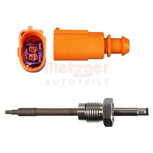 Sensor, Abgastemperatur METZGER 08941095 GREENPARTS f&uuml;r AUDI