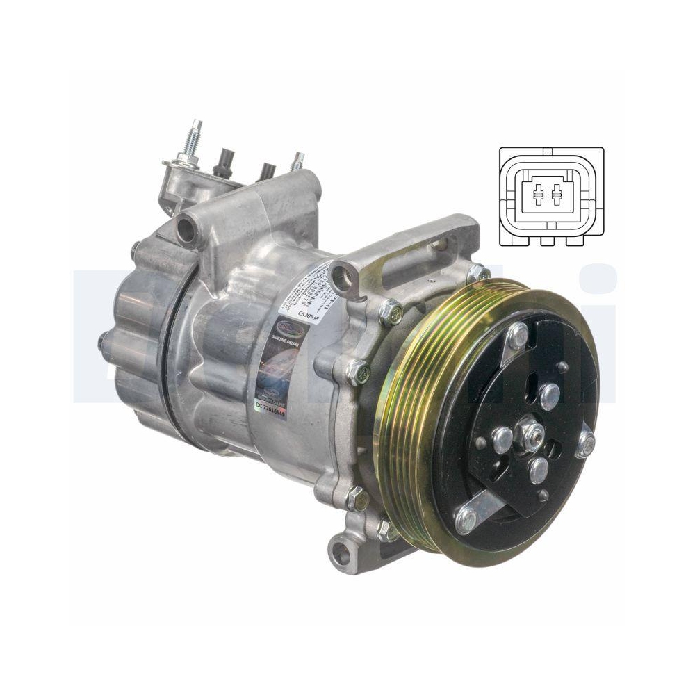 DELPHI CS20538 Kompressor, Klimaanlage f&uuml;r MINI