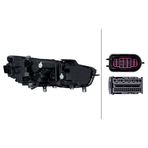 HELLA 1LX 016 810-831 Hauptscheinwerfer f&uuml;r SEAT, links