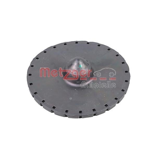 Anschlagpuffer, Federung METZGER 6490321 f&uuml;r AUDI SKODA VW, Hinterachse, oben