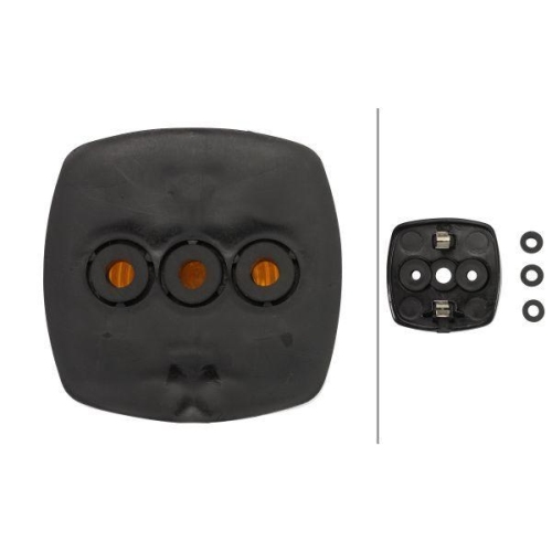 HELLA Seitenmarkierungsleuchte 2PS 003 057-051 f&uuml;r DAF MAN SCANIA LIEBHERR DEMAG