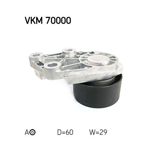 Spannrolle, Zahnriemen SKF VKM 70000 für CHEVROLET DAEWOO BUICK (SGM)