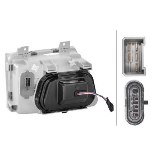 HELLA Hauptscheinwerfer 1AH 007 774-011 für MERCEDES-BENZ, links