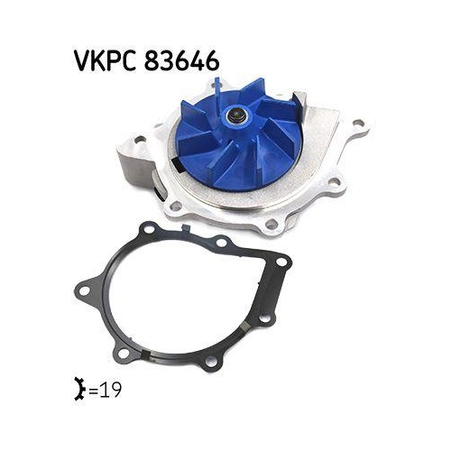 Wasserpumpe, Motorkühlung SKF VKPC 83646 Aquamax für CITROËN FIAT FORD JAGUAR