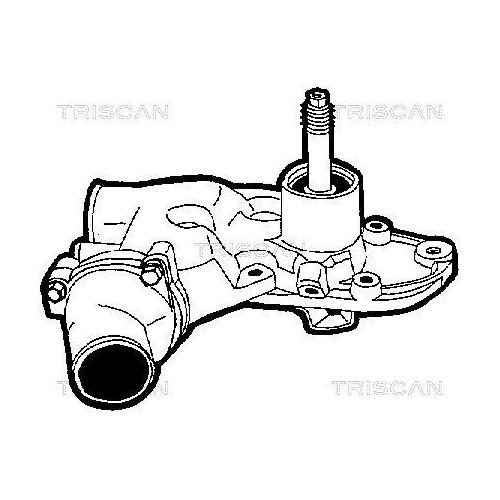 Wasserpumpe, Motork&uuml;hlung TRISCAN 8600 28003 f&uuml;r PEUGEOT