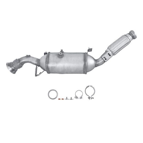 Ru&szlig;-/Partikelfilter, Abgasanlage HELLA 8LG 366 071-081 f&uuml;r MERCEDES-BENZ, vorne